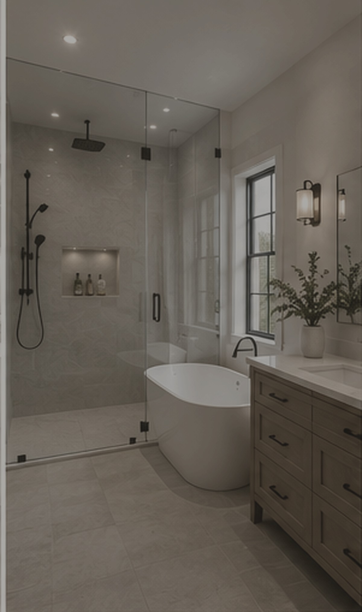 Existing-condition bathroom study