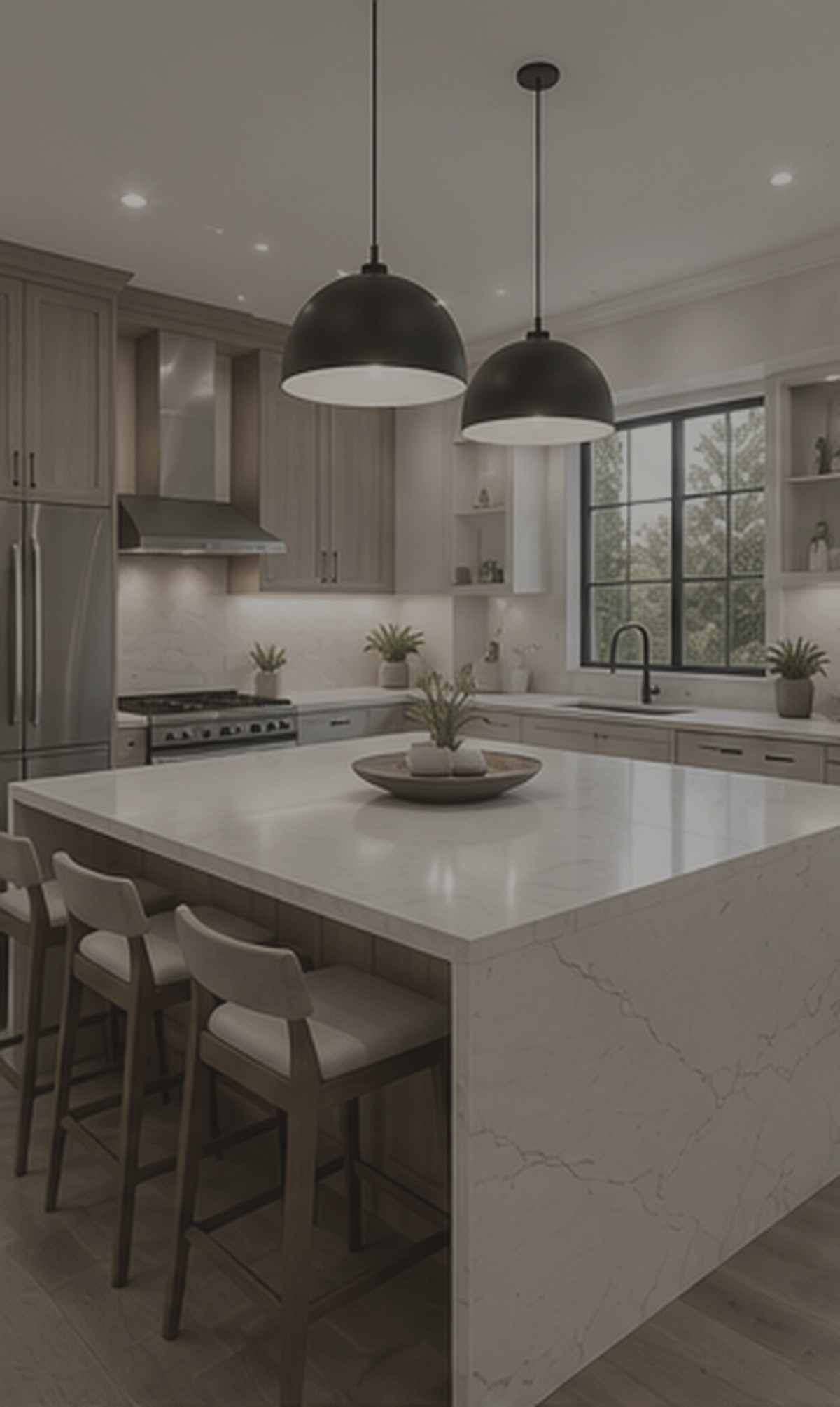Existing-condition kitchen study