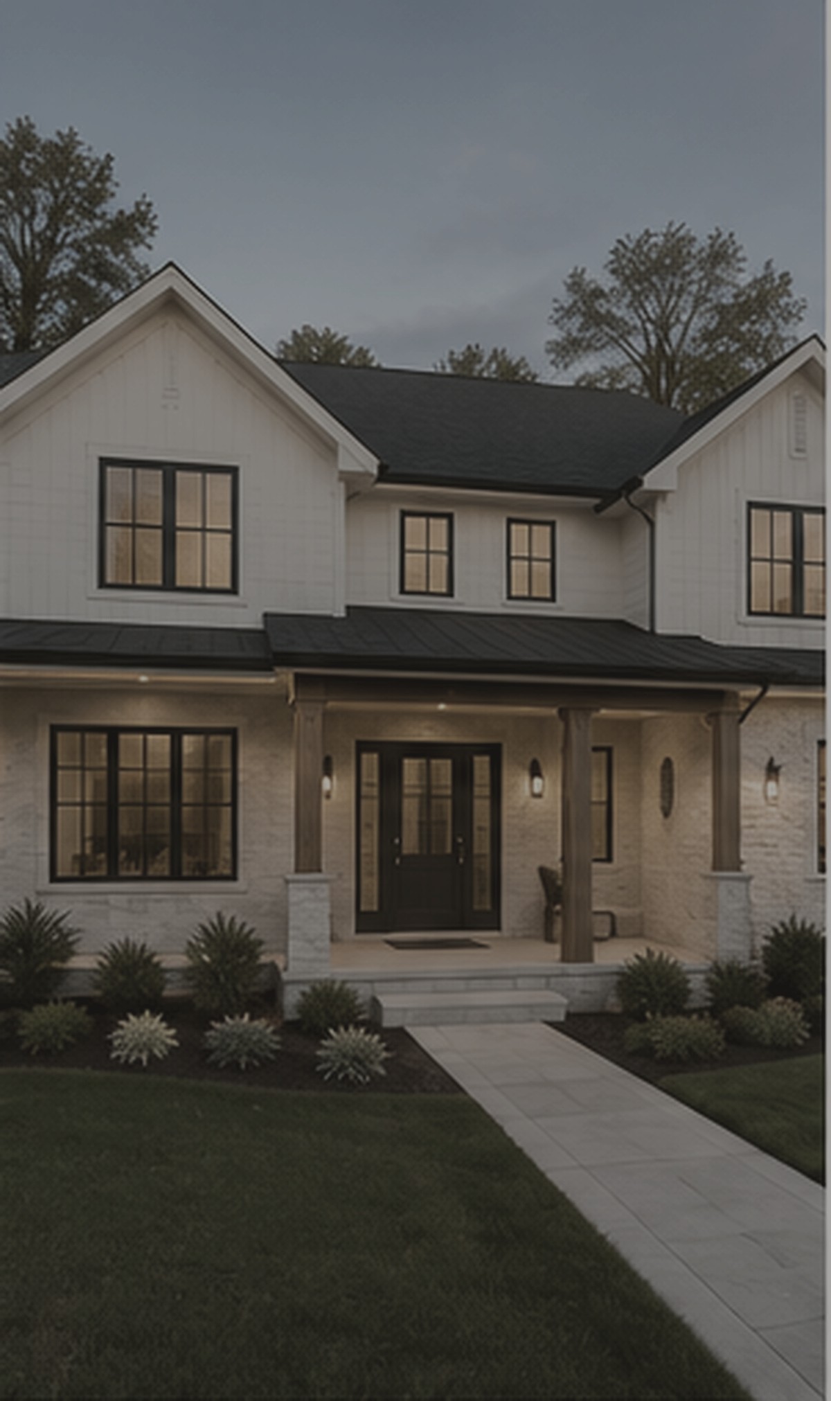 Existing-condition exterior study